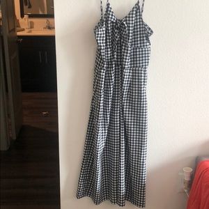 target gingham jumpsuit